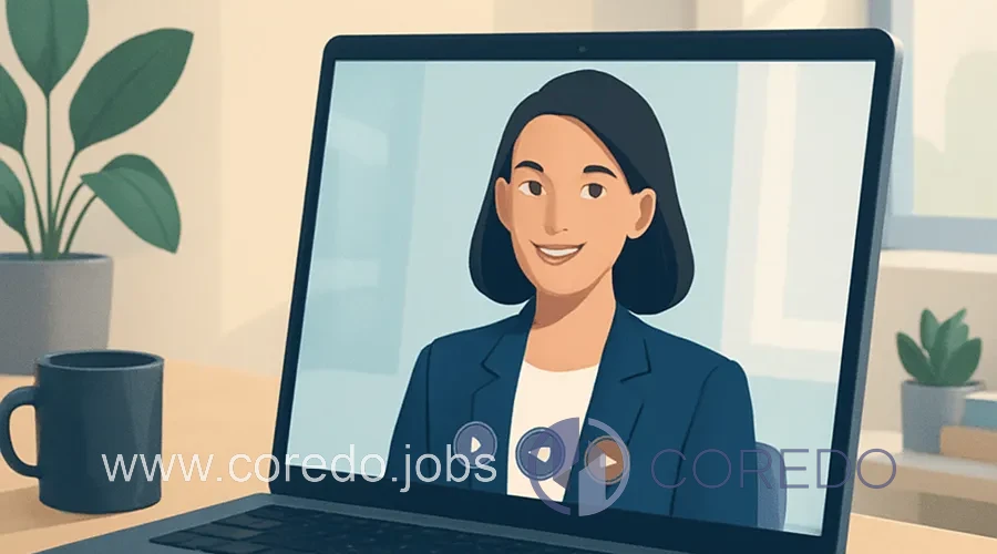 Иллюстрация к разделу «Co je online pohovor a proč je důležitý?» у статті «Online pohovor- jak se připravit na videohovor se zaměstnavatelem»