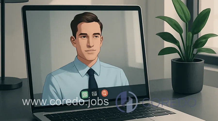 Иллюстрация к разделу «Jak se připravit na online pohovor technicky?» у статті «Online pohovor- jak se připravit na videohovor se zaměstnavatelem»